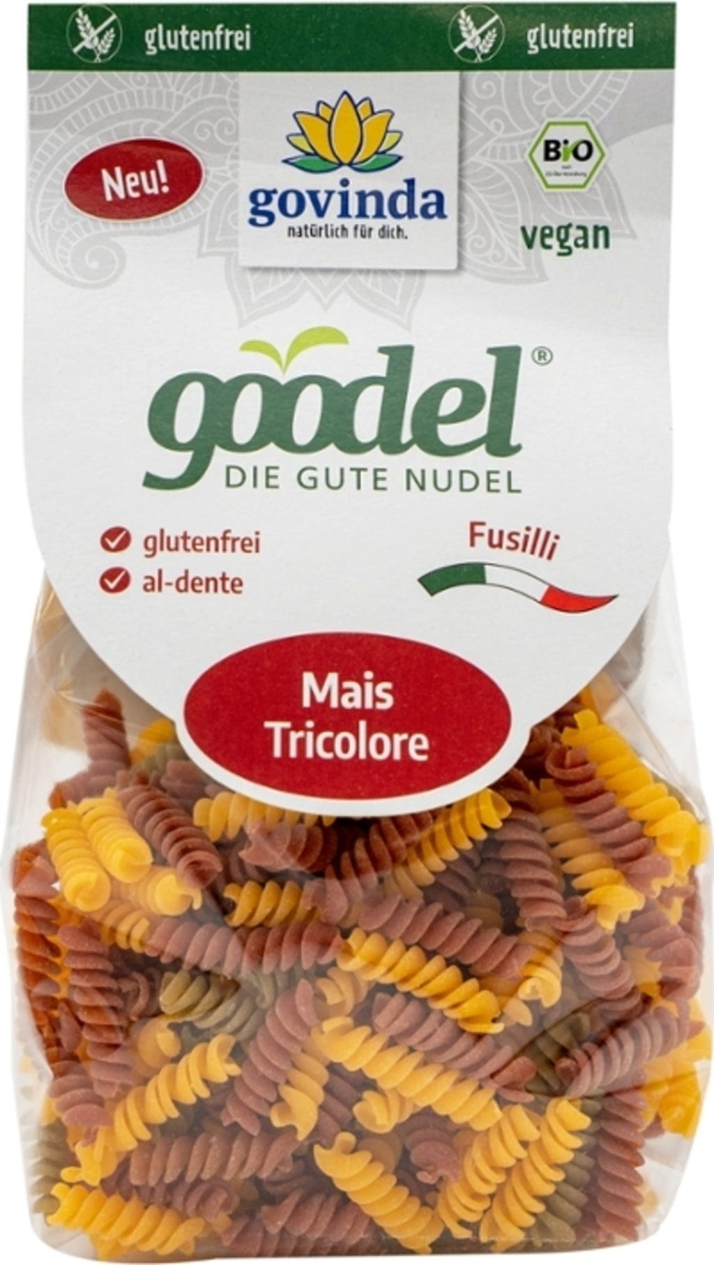 Goodel Fusilli Tricolore Bio - 250 g