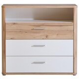 XORA Komoda Tess, Bela, Barva Hrasta | Shoptok.si