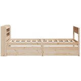  Okvir kreveta bez madraca 90 x 200 cm od masivne borovine | shoptok.hr