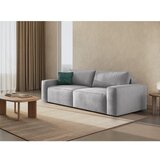 Micadoni Svetlo siva raztegljiva sedežna garnitura iz tkanine bouclé 247 cm Jodie – Home | Shoptok.si