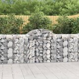  Obokana gabonska košara 200x50x100/120 cm pocinkano železo Cene