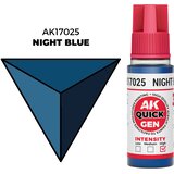 AK Interactive Night Blue 18ml - Quick Gen Speed Paint AK17025 Cene