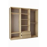 Hanah home Hanah Kućni ormar Baru 6 210, 206 x 210 x 52 cm, bež | Eponuda.ba