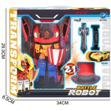  Robot Transform Battle Car – avto in robot v enem Rumena | Shoptok.si