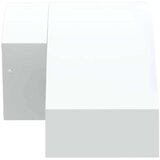  Vanjske LED zidne svjetiljke 2kom bijele od lijevanog aluminija | Eponuda.com