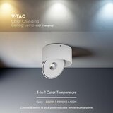  LED spot svetlo LED/28W/230V 3000/4000/6400K bela | Eponuda.com