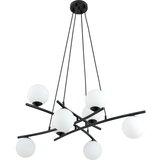  Visilica na sajli ESSA 8xE14/10W/230V crni/beli | Eponuda.com