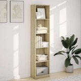 vidaXL Regal za knjige boja hrasta 40x24x176 cm od konstruiranog drva | shoptok.hr