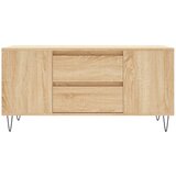 Stolić za kavu boja hrasta 102x44,5x50 cm od konstruiranog drva | shoptok.hr
