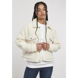 Urban Classics Ladies Sherpa Trucker Jacket Offwhite | shoptok.hr