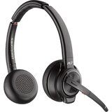 HEWLETT-PACKARD Slušalke Savi 8220 UC DECT 1880-1900 MHz USB-A (8D3F2AA) 209215-02 ANC brezžične + stojalo, (5000391284) Cene