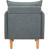 Livetastic FOTELJ, temno siva tekstil | Shoptok.si