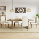 Furnova Jedilni stoli 4 kosi bež blago videz platna, (21928898) | Shoptok.si