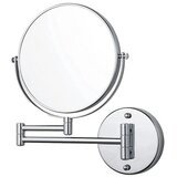 Tesa Kozmetičko ogledalo Visioon (Š x V: 480 x 308 mm, Promjer: 236 mm, Srebrna) | shoptok.hr