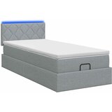  od pjene s madracem i LED-om Svjetlosiva 80 x 200 cm | shoptok.hr