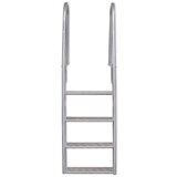  Lestev za bazen z 4 stopnicami aluminij 167 cm | Shoptok.si