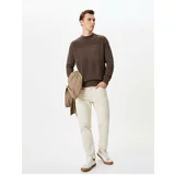 Koton Half Turtleneck Sweater Knitwear Slim Fit Textured