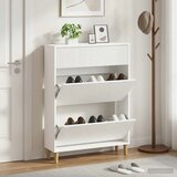  Ormar za cipele ARNHEM 78 x 24 x 103 cm Konstruirano drvo - Bijela | shoptok.hr