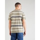 Iriedaily Majica 'Santo' svetlo bež / kaki / črna / bela | Shoptok.si