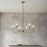  Endon 103315 - Luster na lancu 6xE14/6W/230V sjajni hrom | Eponuda.com