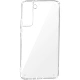 AVIZAR Prozoren ovitek za Samsung Galaxy S22 Plus, zadnja stran iz trdega kristala in silikonska kontura, (20717119) | Shoptok.si