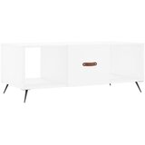 Stolić za kavu bijeli 102 x 50 x 40 cm od konstruiranog drva Bijela | shoptok.hr