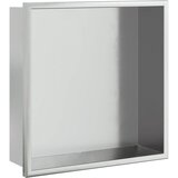  Niša za tuš boje poliranog srebra 32x32x9 cm nehrđajući čelik | shoptok.hr