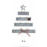 Family Christmas božična dekoracija iz lesa 17 x 30cm Cene