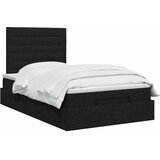  Podesivi krevet s madracem Crna 120 x 190 cm Tkanina | shoptok.hr