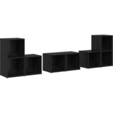 vidaXL Set TV stalka s policom s pohranom 6 pcs Konstruirano drvo | shoptok.hr
