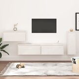The Living Store TV omarica 4 kosi bela trdna borovina - TV Omarica, (21375340) | Shoptok.si
