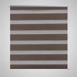 vidaXL Črtasti Zebra Rolo / Senčilo velikost 80 x 150 cm Kavna barva Cene