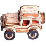  3d drvena puzzle - MALI DŽIP | ePonuda.com