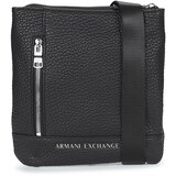 Armani Exchange Torbice FLAT CROSSBODY Črna Cene