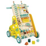 Janod drvena multiaktivnostna kolica za učenje hodanja i vježbanje motorike tropik Cijene