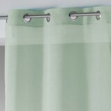 Douceur d intérieur Svetlo zelena prosojna zavesa 140x240 cm Telma – | Shoptok.si