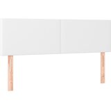  box spring s madracem LED bijeli 140x200 cm umjetna koža | shoptok.hr