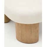 Kave Home Vrtna klubska mizica z betonsko mizno ploščo 70x140 cm Labra – | Shoptok.si