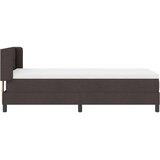 Krevet s opruga kutije Tamno smeđa 190 x 90 cm tkanina | Eponuda.com