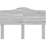  Uzglavlje s uzglavljem Siva Sonoma 150 cm Konstruirano drvo | shoptok.hr
