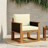  Srednja sofa za van Čvrsto drvo akacije Prirodna | shoptok.hr