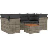  7-dijelni set vrtnih sofa sivi od poliratana | shoptok.hr