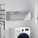 vidaXL Stenska omarica siva sonoma 100x36,5x35 cm inženirski les Cene