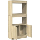 vidaXL Visoka omara sonoma hrast 63x33x140 cm inženirski les | Shoptok.si