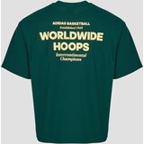 Adidas Worldwide Hoops GFX T-Shirt Zelena | shoptok.hr