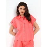 Sinsay Viskozna košulja s primjesom lana | shoptok.hr