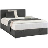 CARRYHOME POSTELJA Z VZMETNICO 90 cm x 200 cm , tekstil temno siva Cene