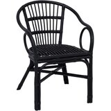 Stolica koja se može slagati Crna 58 x 60 x 81 cm Ratan | shoptok.hr