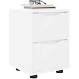  Noćni ormarić Bijelo 30 5 x 30 x 43 cm Konstruirano drvo | shoptok.hr