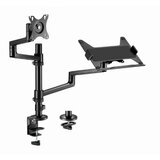 Gembird NOSAČ ZA MONITOR I LAPTOP GEMBIRD MA-DA-04, montaža na stol, monitors up to 32" and notebooks up to 17,3" Cijene